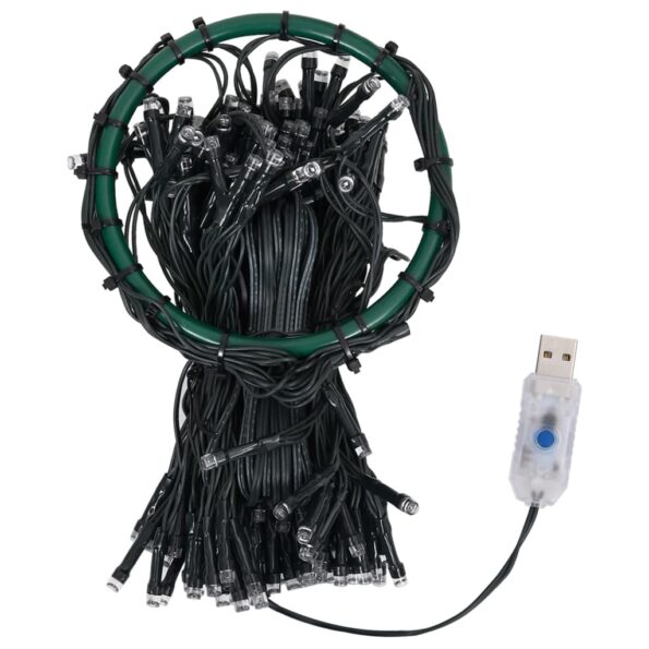 VXL8720286434567_g_en_hd_4.jpg vidaXL Svetelná sieť na vianočný stromček 250 LED, modrá 250 cm – Obrázok 6