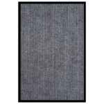 vidaXL Rohožka pruhovaná sivá 80x120 cm