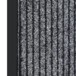 vidaXL Rohožka pruhovaná sivá 80x120 cm – Obrázok 5