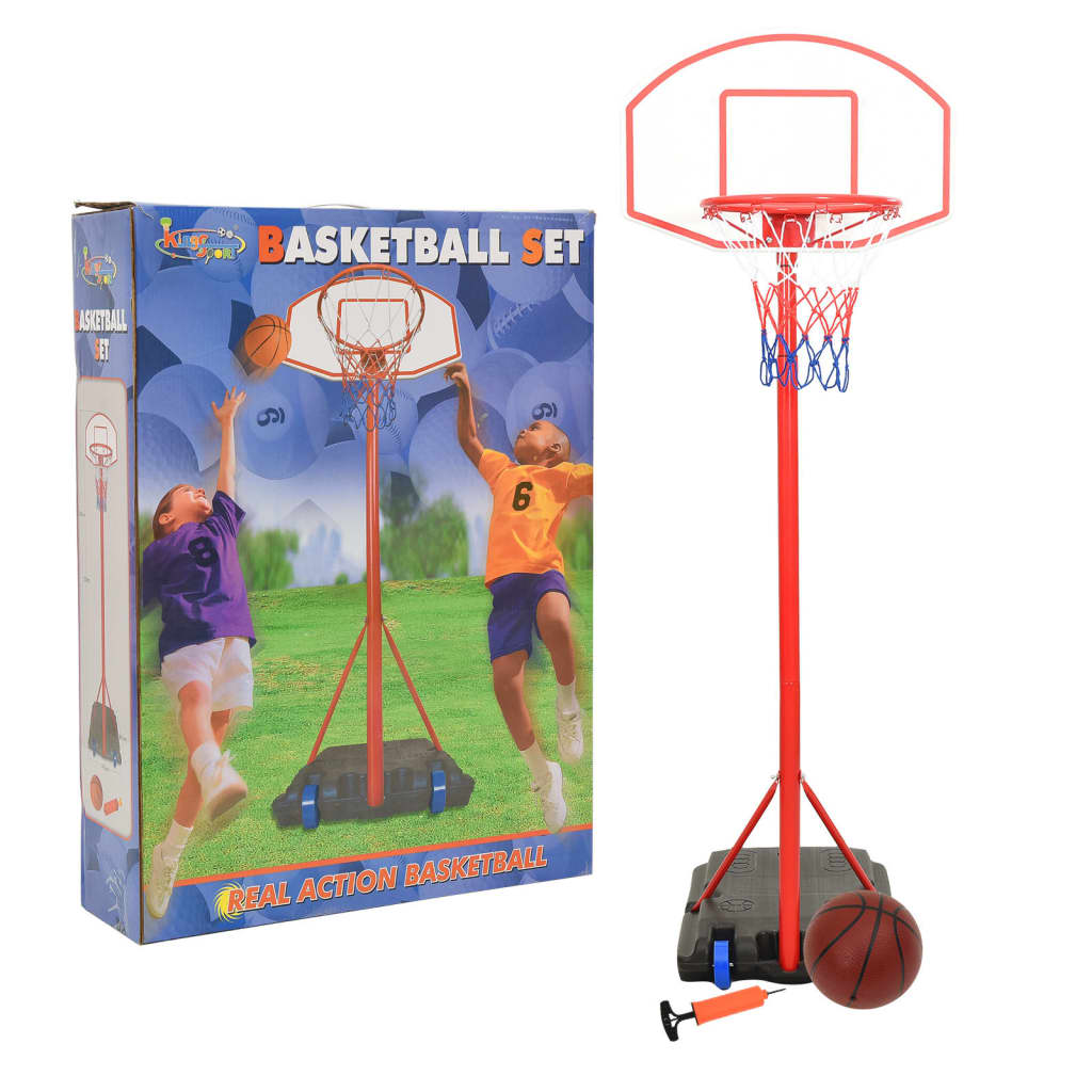 VXL8720286503768_a_en_hd_1.jpg vidaXL Prenosná nastaviteľná basketbalová súprava 200-236 cm – Obrázok 1
