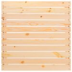 vidaXL Záhradná podnožka s podložkou, borovicový masív – Obrázok 5