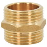 vidaXL Odsávacia hadica s mosadznými spojkami, čierna 1,1" 15 m, PVC – Obrázok 8