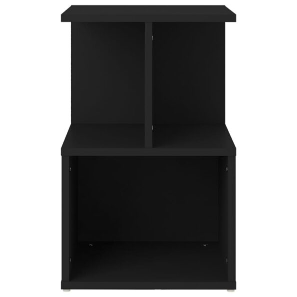 vidaXL Nočné stolíky 2 ks, čierne 35x35x55 cm, kompozitné drevo – Obrázok 5