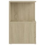 vidaXL Nočný stolík, dub sonoma 35x35x55 cm, kompozitné drevo – Obrázok 5