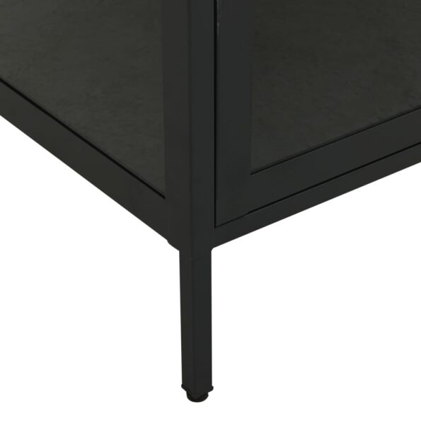 VXL8720286564462_g_en_hd_6.jpg vidaXL Vitrína antracitová 90x40x180 cm oceľ a tvrdené sklo – Obrázok 8
