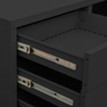 vidaXL Kancelárska skriňa antracitová 90x40x102 cm oceľ – Obrázok 2