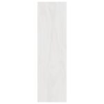 vidaXL Knižnica/deliaca stena biela 100x30x103 cm masívna borovica – Obrázok 7