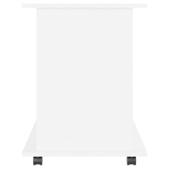 vidaXL Skrinka s kolieskami biela 60x45x60 cm drevotrieska – Obrázok 6