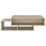 vidaXL Konferenčný stolík, dub sonoma 105x55x32 cm, kompozitné drevo – Obrázok 5