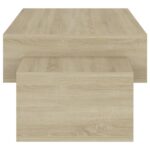vidaXL Konferenčný stolík, dub sonoma 105x55x32 cm, kompozitné drevo – Obrázok 6