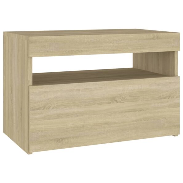 VXL8720286640623_g_en_hd_6.jpg vidaXL Nočný stolík a LED svetlá dub sonoma 60x35x40 cm – Obrázok 8