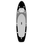 vidaXL Nafukovací Stand up paddleboard čierny 300x76x10 cm – Obrázok 3