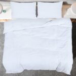 vidaXL Súprava obliečok biela 220x240 cm ľahké mikrovlákno – Obrázok 5
