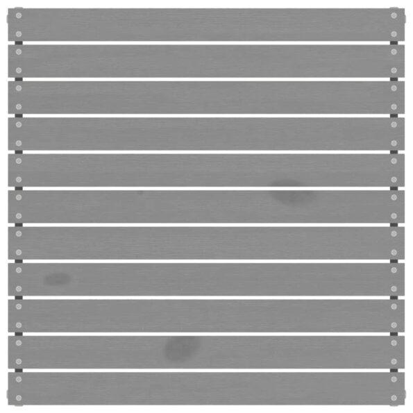 vidaXL 3-dielny záhradný sedací set so sedákmi sivý borovicový masív – Obrázok 5