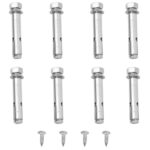 vidaXL Zaťahovacia bočná markíza červená 117x1200 cm – Obrázok 7