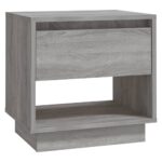 vidaXL Nočné stolíky 2 ks, sivá sonoma 45x34x44 cm, kompozitné drevo – Obrázok 5