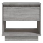 vidaXL Nočné stolíky 2 ks, sivá sonoma 45x34x44 cm, kompozitné drevo – Obrázok 7
