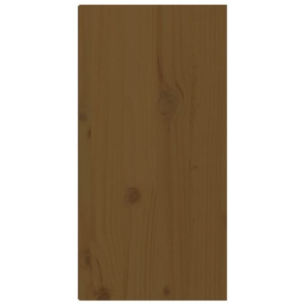 vidaXL Nástenná skrinka medovo-hnedá 30x30x60 cm masívna borovica – Obrázok 7
