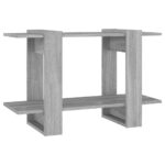 vidaXL Knižnica/deliaca stena sivý dub sonoma 80x30x51 cm – Obrázok 2