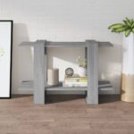 vidaXL Knižnica/deliaca stena sivý dub sonoma 80x30x51 cm – Obrázok 3
