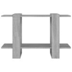 vidaXL Knižnica/deliaca stena sivý dub sonoma 80x30x51 cm – Obrázok 5