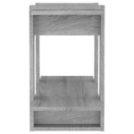 vidaXL Knižnica/deliaca stena sivý dub sonoma 80x30x51 cm – Obrázok 6