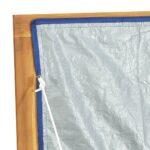 vidaXL Záhradný box 200x50x55 cm, tíkový masív – Obrázok 6