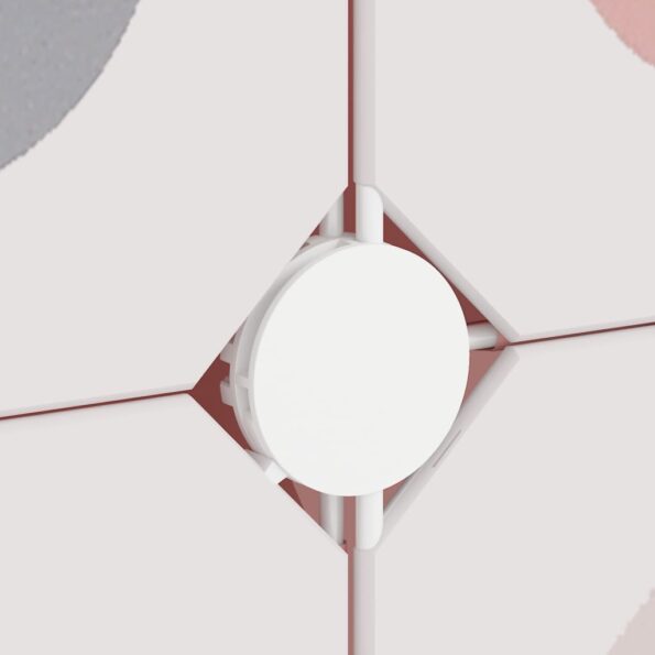 vidaXL Úložná skrinka v tvare kociek pre deti so 6 kockami ružová PP – Obrázok 7