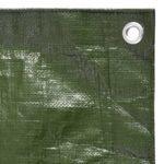 vidaXL Plachta 180 g/m² 3x3 m zelená HDPE – Obrázok 3