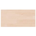 vidaXL Polica 40x20x1,5 cm neošetrený dubový masív – Obrázok 2