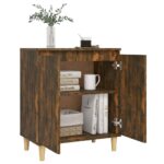 vidaXL Komoda tmavý dub 60x35x70 cm spracované drevo – Obrázok 6