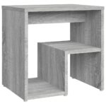 vidaXL Nočné stolíky 2 ks sivé sonoma 40x30x40 cm spracované drevo – Obrázok 3