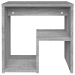 vidaXL Nočné stolíky 2 ks sivé sonoma 40x30x40 cm spracované drevo – Obrázok 4