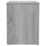vidaXL Nočné stolíky 2 ks sivé sonoma 40x30x40 cm spracované drevo – Obrázok 5