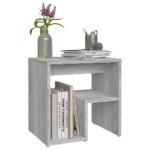 vidaXL Nočné stolíky 2 ks sivé sonoma 40x30x40 cm spracované drevo – Obrázok 7