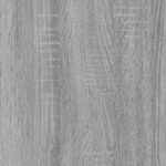 vidaXL Botník Sivý dub sonoma 59x17x150 cm spracované drevo – Obrázok 9