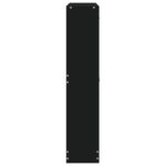 vidaXL Botník čierny 59x17x81 cm spracované drevo – Obrázok 6