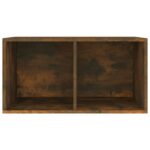 vidaXL Úložný box na vinyly, tmavý dub 71x34x36 cm, kompozitné drevo – Obrázok 3