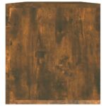 vidaXL Úložný box na vinyly, tmavý dub 71x34x36 cm, kompozitné drevo – Obrázok 4