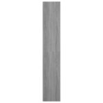 vidaXL Knižnica sivá sonoma 36x30x171 cm kompozitné drevo – Obrázok 4