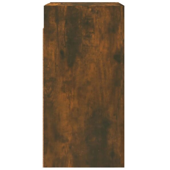 vidaXL TV skrinka dymový dub 30,5x30x60 cm spracované drevo – Obrázok 4