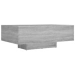 vidaXL Konferenčný stolík sivý dub sonoma 85x55x31cm spracované drevo – Obrázok 2