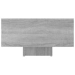 vidaXL Konferenčný stolík sivý dub sonoma 85x55x31cm spracované drevo – Obrázok 6