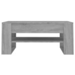 vidaXL Konferenčný stolík sivý dub sonoma 102x55x45cm spracované drevo – Obrázok 3