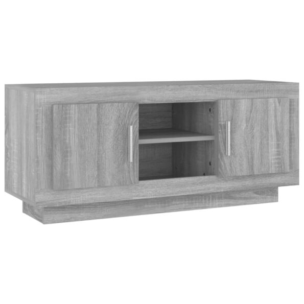 VXL8720286968505_a_en_hd_1.jpg vidaXL TV skrinka sivý dub sonoma 102x35x45 cm kompozitné drevo – Obrázok 2