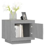 vidaXL Konferenčný stolík sivý dub sonoma 51x50x45cm spracované drevo – Obrázok 8