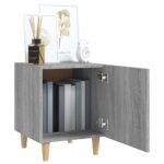 vidaXL Nočné stolíky 2 ks sivý dub sonoma spracované drevo – Obrázok 9