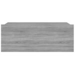vidaXL Nástenný nočný stolík sivý sonoma 40x30x15 cm spracované drevo – Obrázok 6