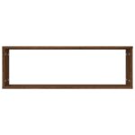 vidaXL Kockové police 4 ks dymový dub 80x15x26,5 cm spracované drevo – Obrázok 6