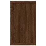 vidaXL Kockové police 4 ks dymový dub 80x15x26,5 cm spracované drevo – Obrázok 7